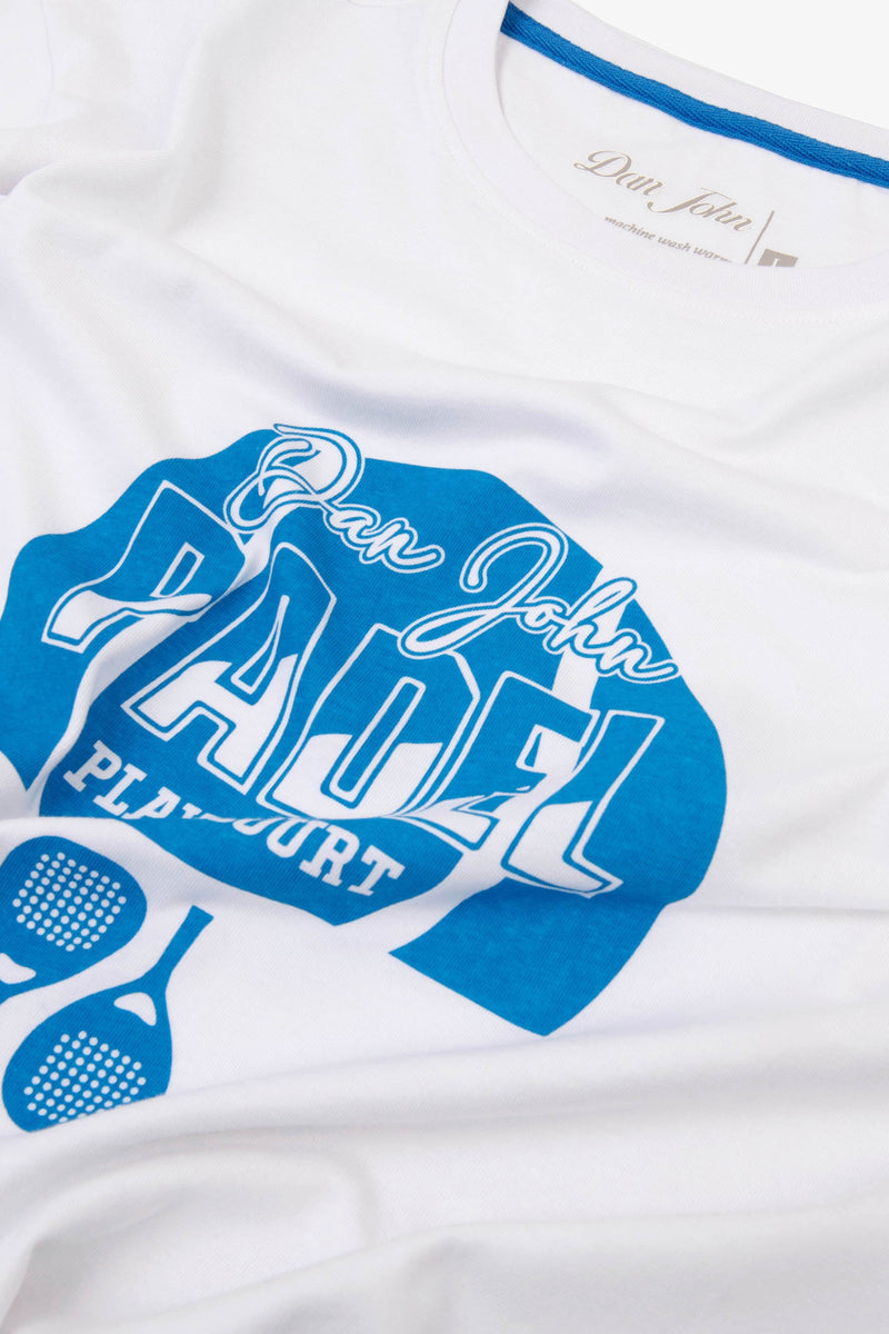 T-shirt stampa padel-Dan John