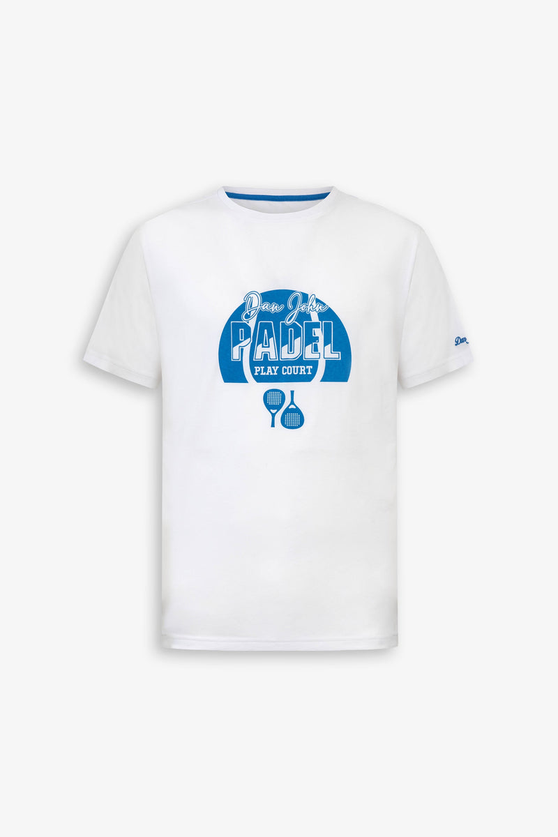 T-shirt stampa padel-Dan John