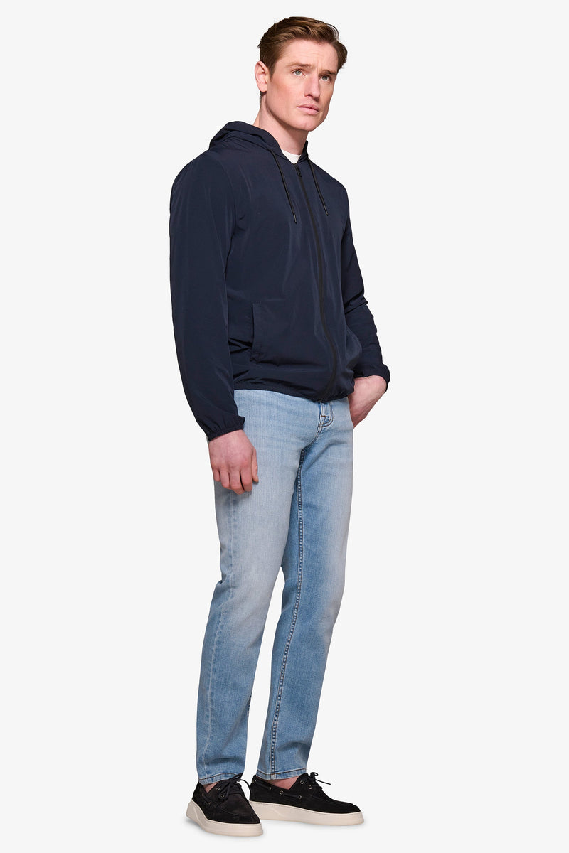 Wind jacket relax tech blu-Dan John