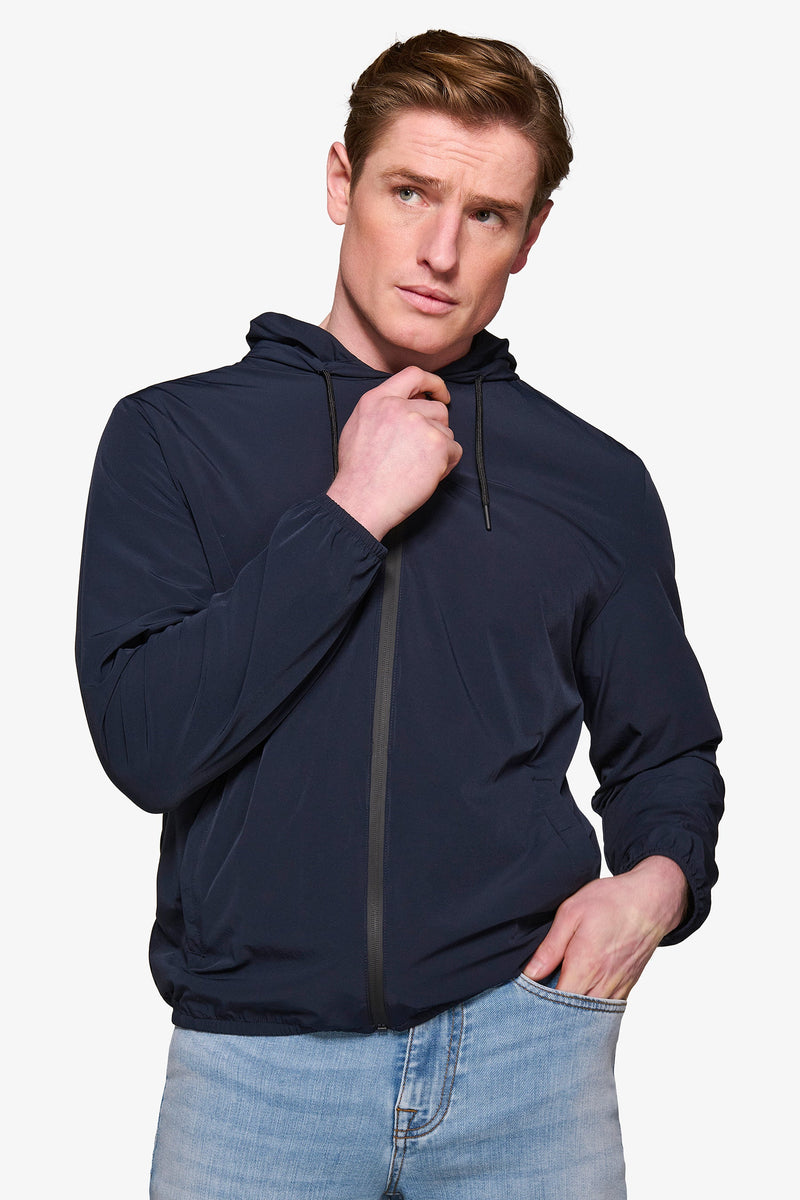 Wind jacket relax tech blu-Dan John