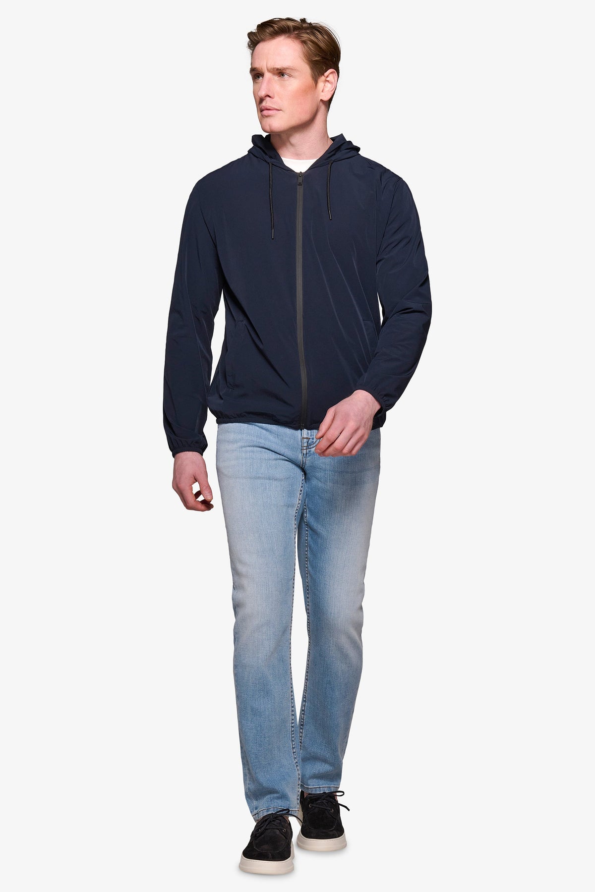 Wind jacket relax tech blu-Dan John