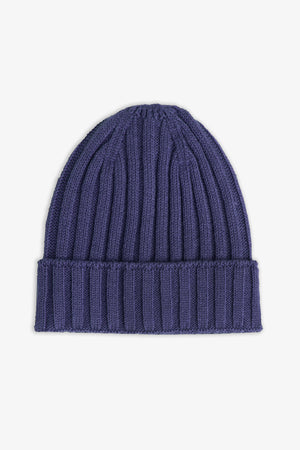 Gorro de canalé morado