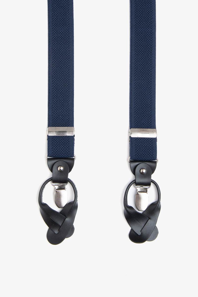 Bretelle chevron blu-Dan John