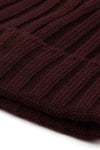 Cappello beanie costa inglese bordeaux