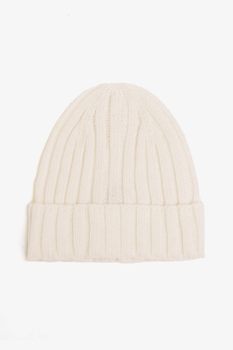 Cappello beanie costa inglese panna