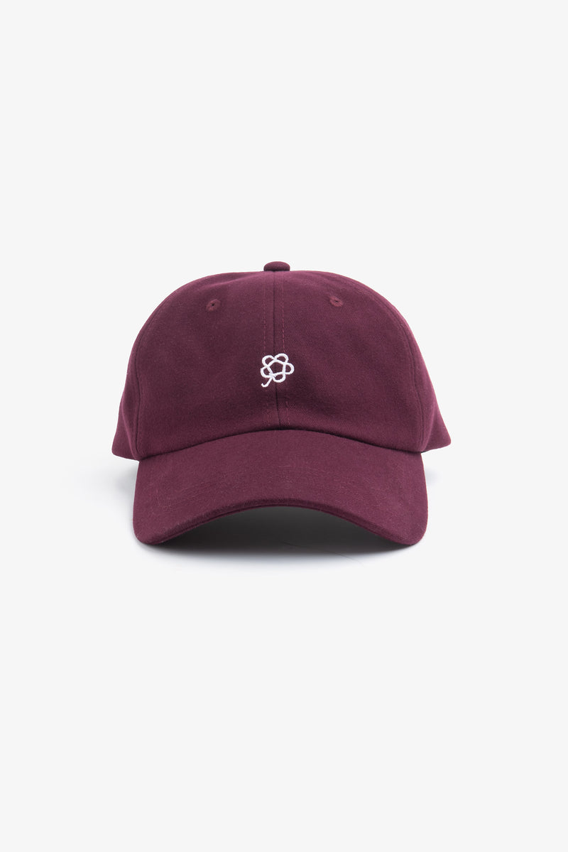 Casquette à visière avec logo bordeaux Kids