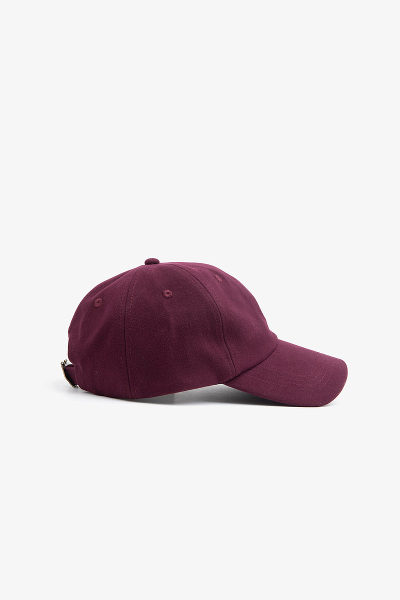Casquette à visière avec logo bordeaux Kids