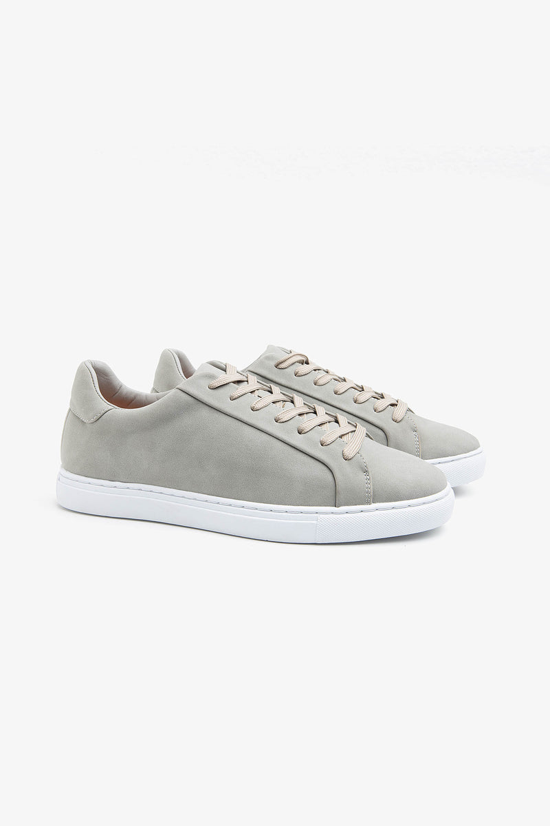 Sneakers in ecosuede grigia