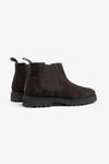 Stivaletto beatles in suede moro