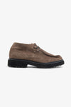 Stivaletto ingegnere suede tortora