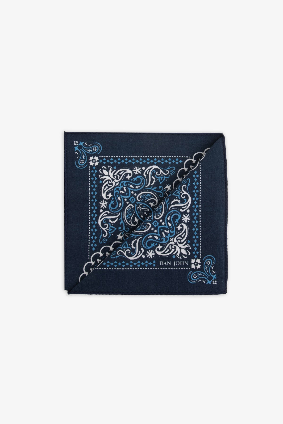 Pochette disegno cashmere avion