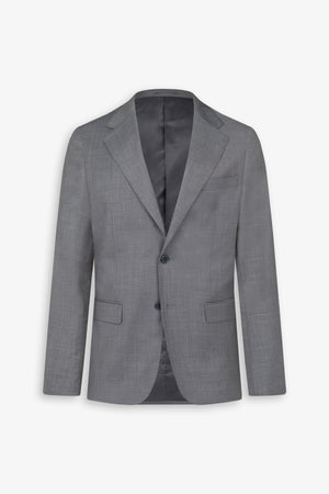 Giacca in grisaglia grigio medio